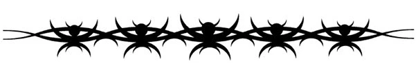 Tribal Barbed Band Tattoo