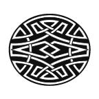 Tribal Black Circle Tattoo - Image 2