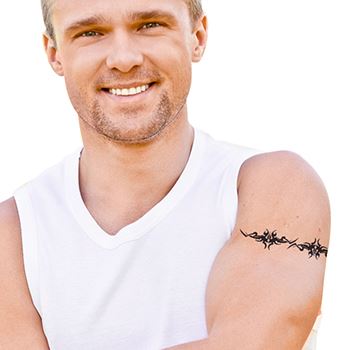 Tribal Bow Band Tattoo - Image 2