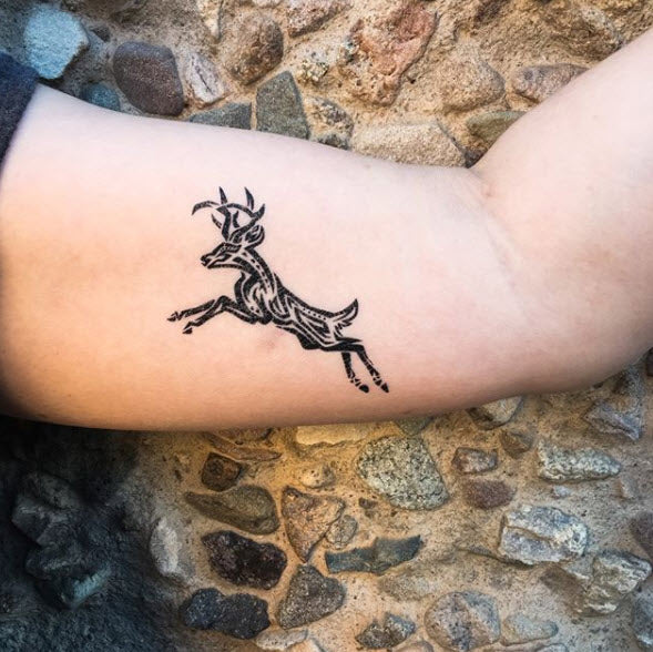 Tribal Deer Tattoo - Image 3