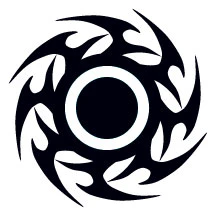 Tribal Disc Tattoo