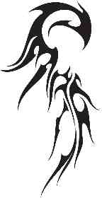 Tribal Hook Tattoo