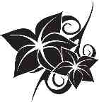 Tribal Lily Tattoo