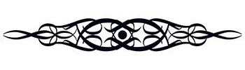 Tribal Ribbon Band Tattoo