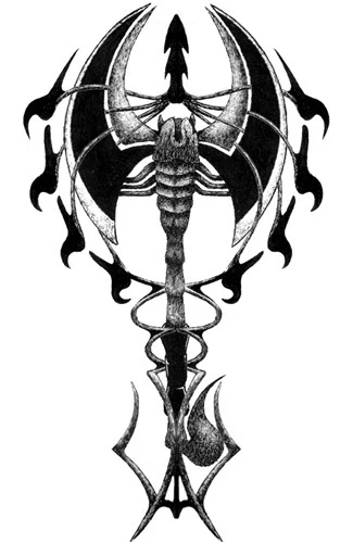 Tribal Slayer Tattoo