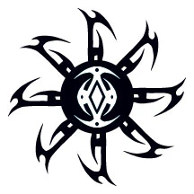 Tribal Stinger Blade Tattoo