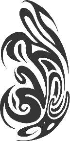 Tribal Swirls Tattoo