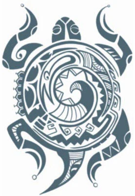 Tribal Turtle Tattoo - Image 2