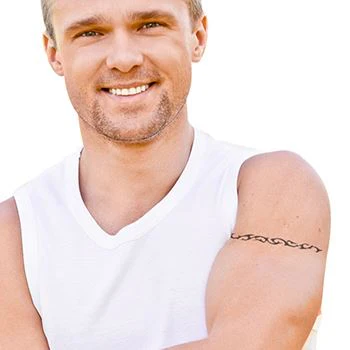 Tribal Wave Armband Tattoo - Image 3