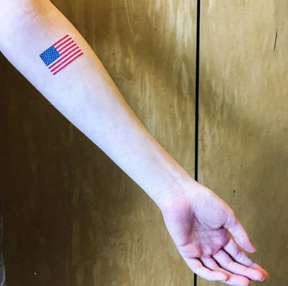 USA Flag Tattoo - Image 4