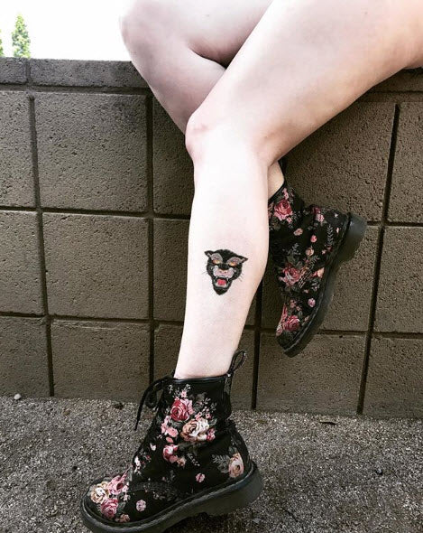 Vintage Panther Tattoo - Image 3