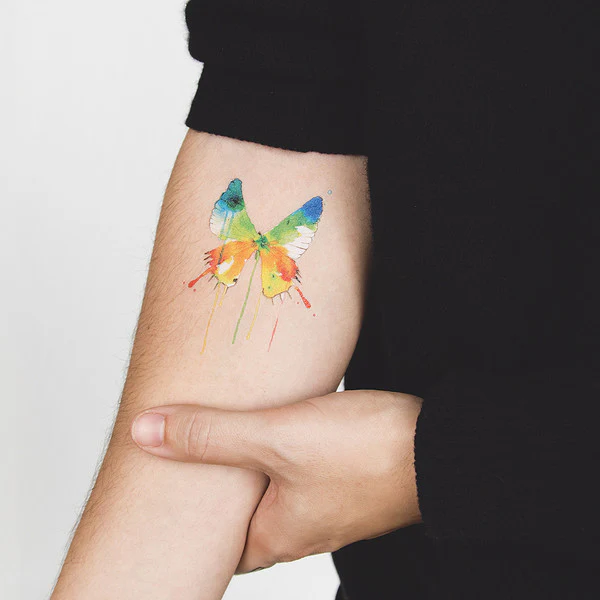 Watercolor Butterfly - Tattoonie - Image 2