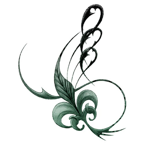 Whispering Leaf Tattoo