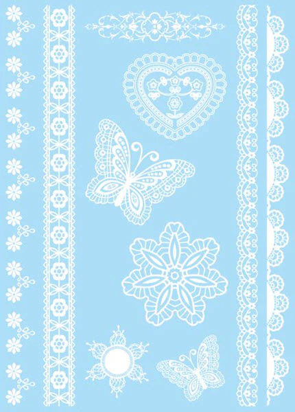 White Henna Tattoos