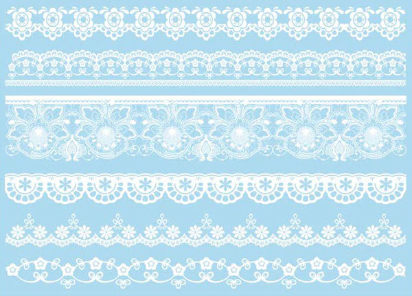 White Lace Jewelry Tattoos