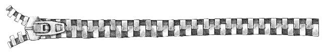Zipper Armband Tattoo