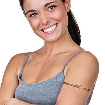 Zipper Armband Tattoo - Image 2